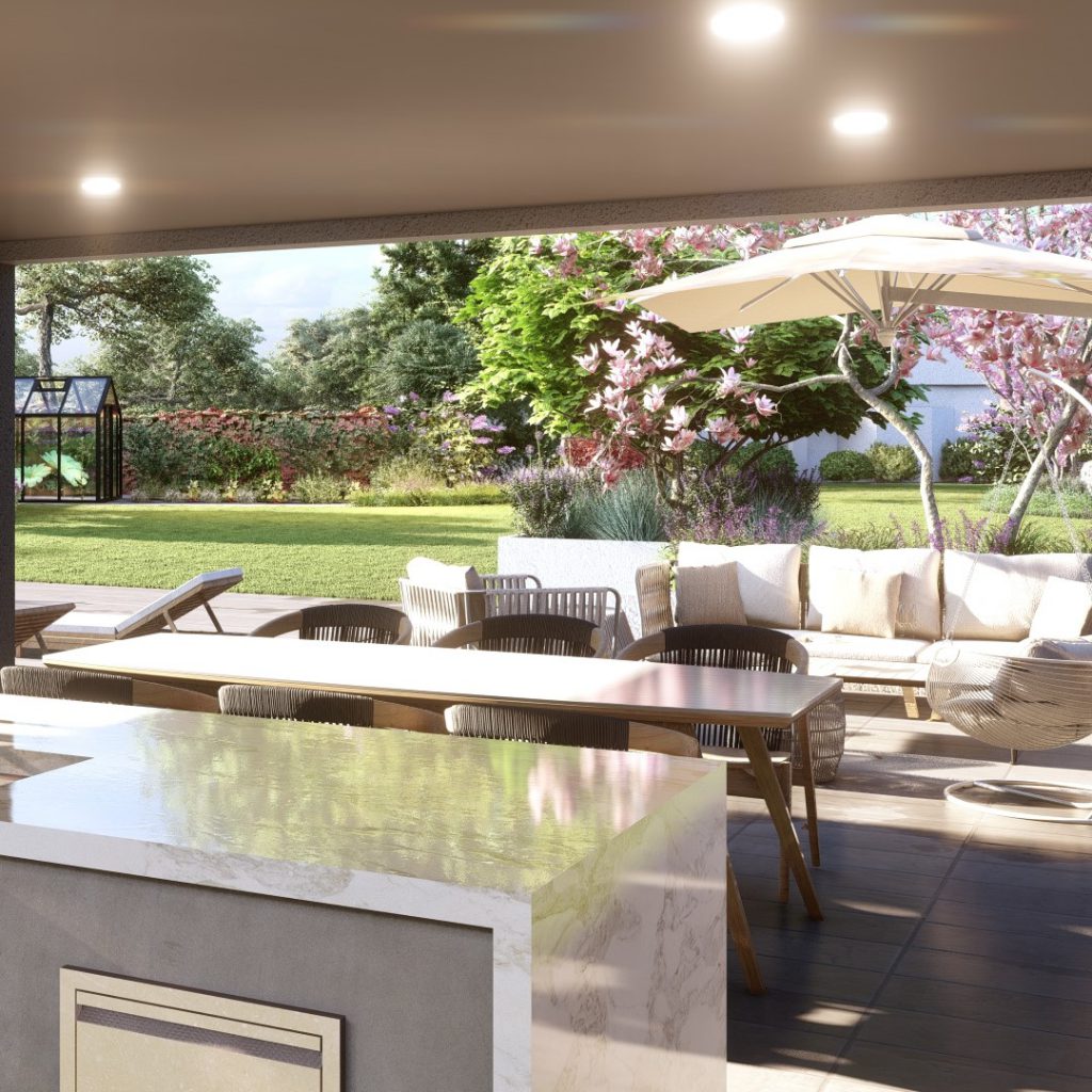 Luksus to piękny ogród