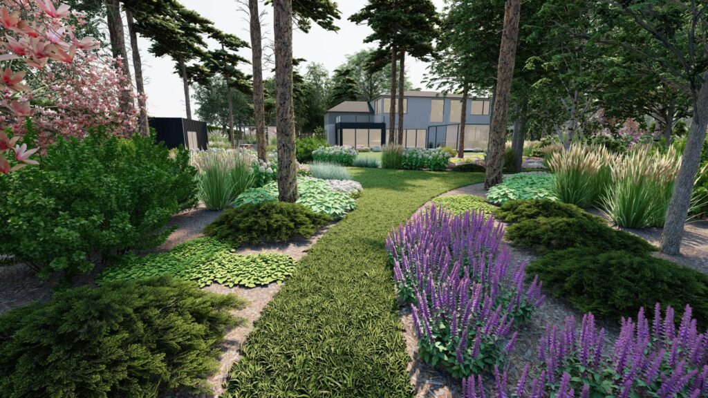 Ogród leśny w Sulejówku